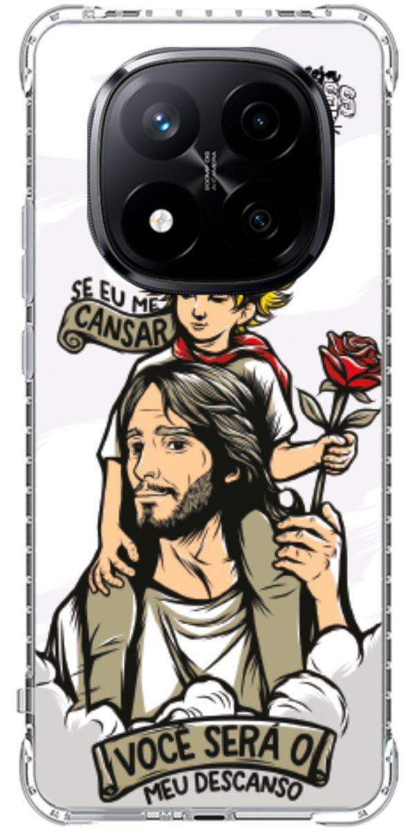 Capinha para Celular Jesus é Meu Descanso