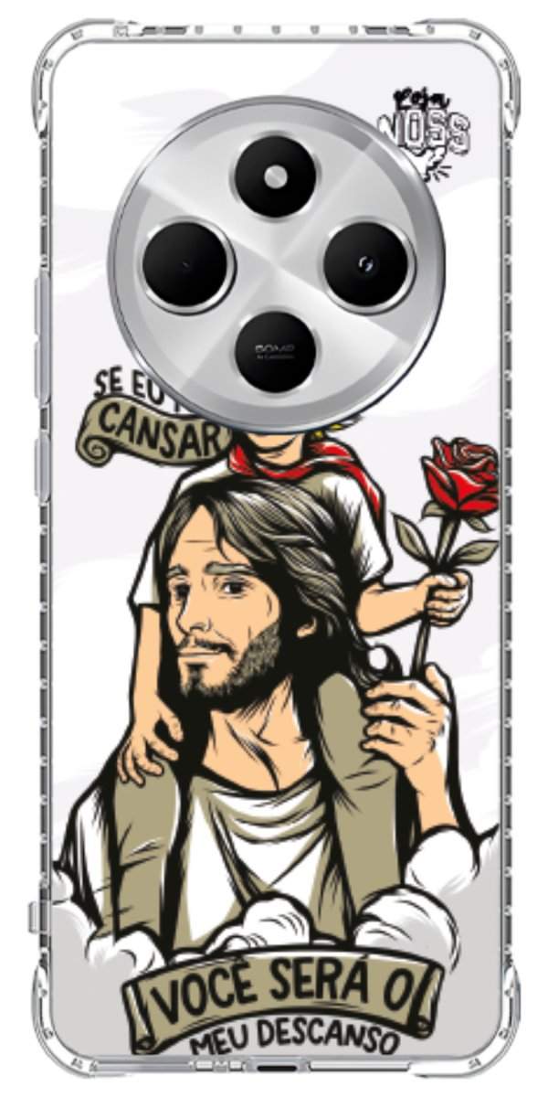 Capinha para Celular Jesus é Meu Descanso