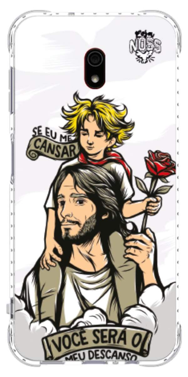 Capinha para Celular Jesus é Meu Descanso