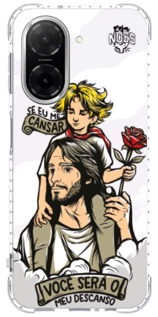 Capinha Para Celular Jesus é Meu Descanso