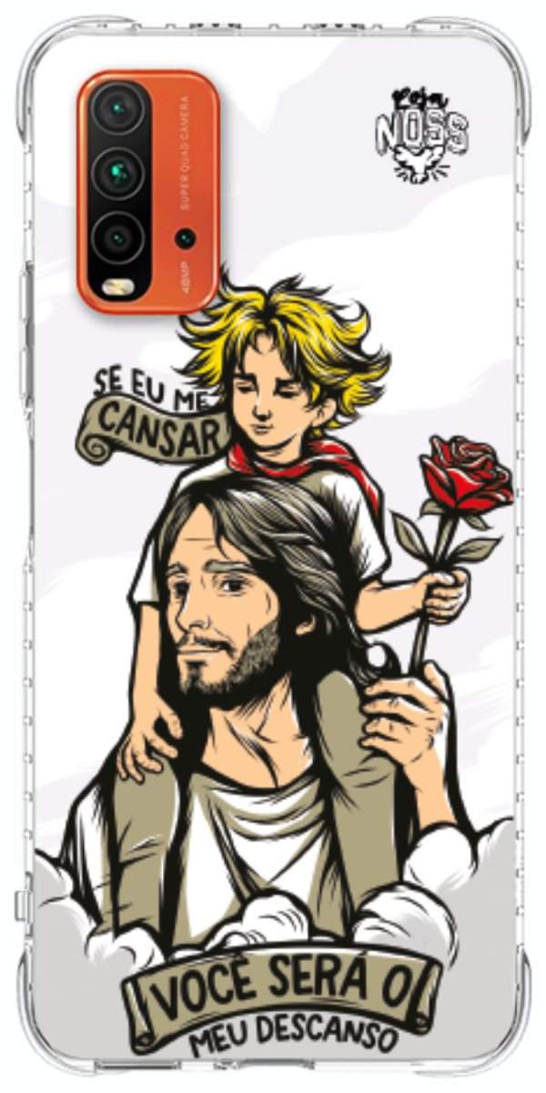 Capinha Para Celular Jesus é Meu Descanso