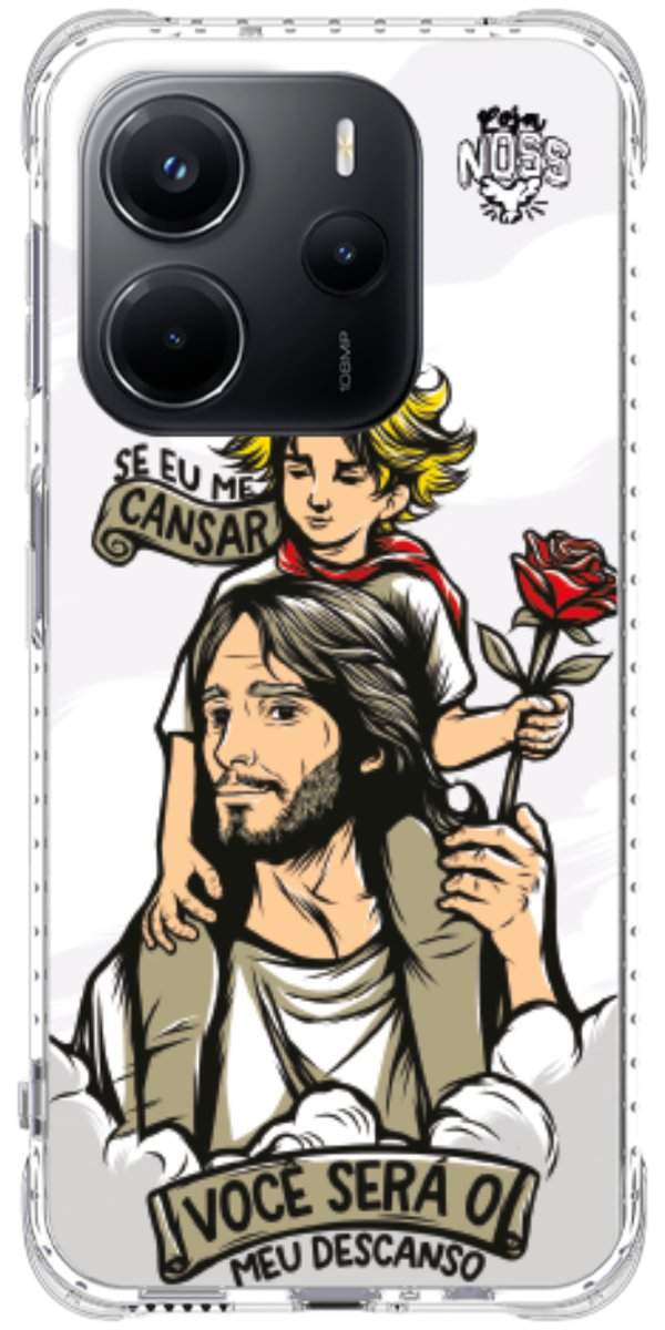 Capinha para Celular Jesus é Meu Descanso