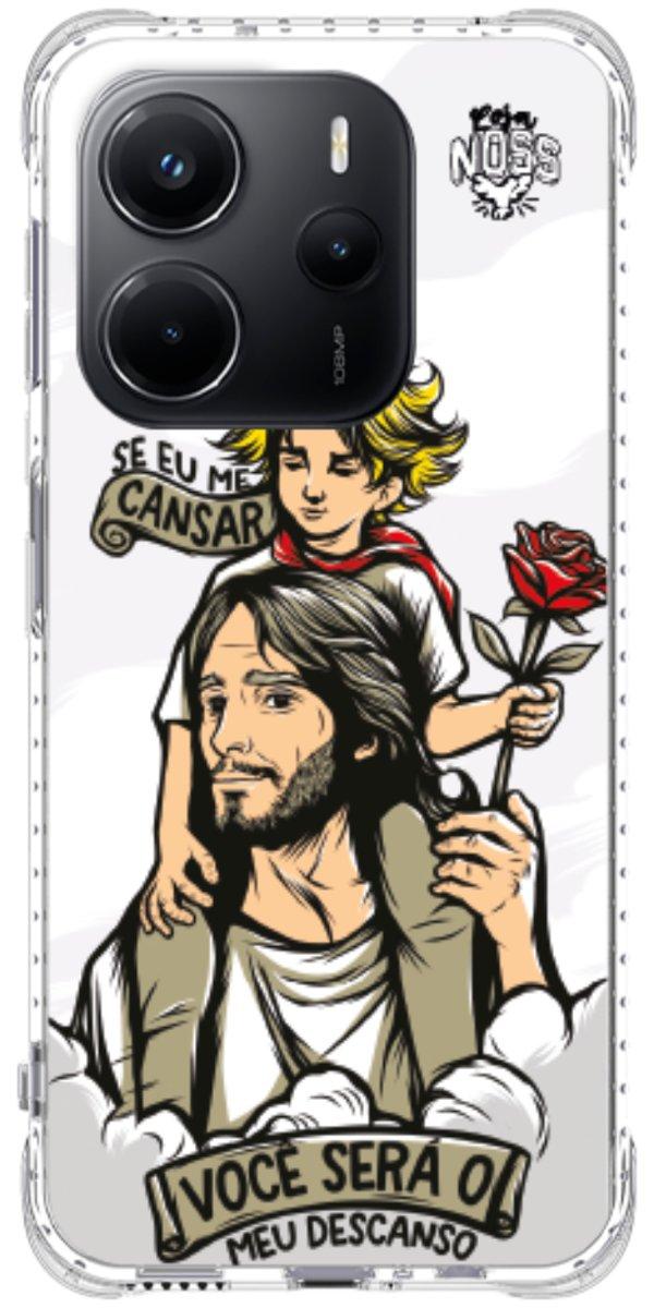 Capinha para Celular Jesus é Meu Descanso