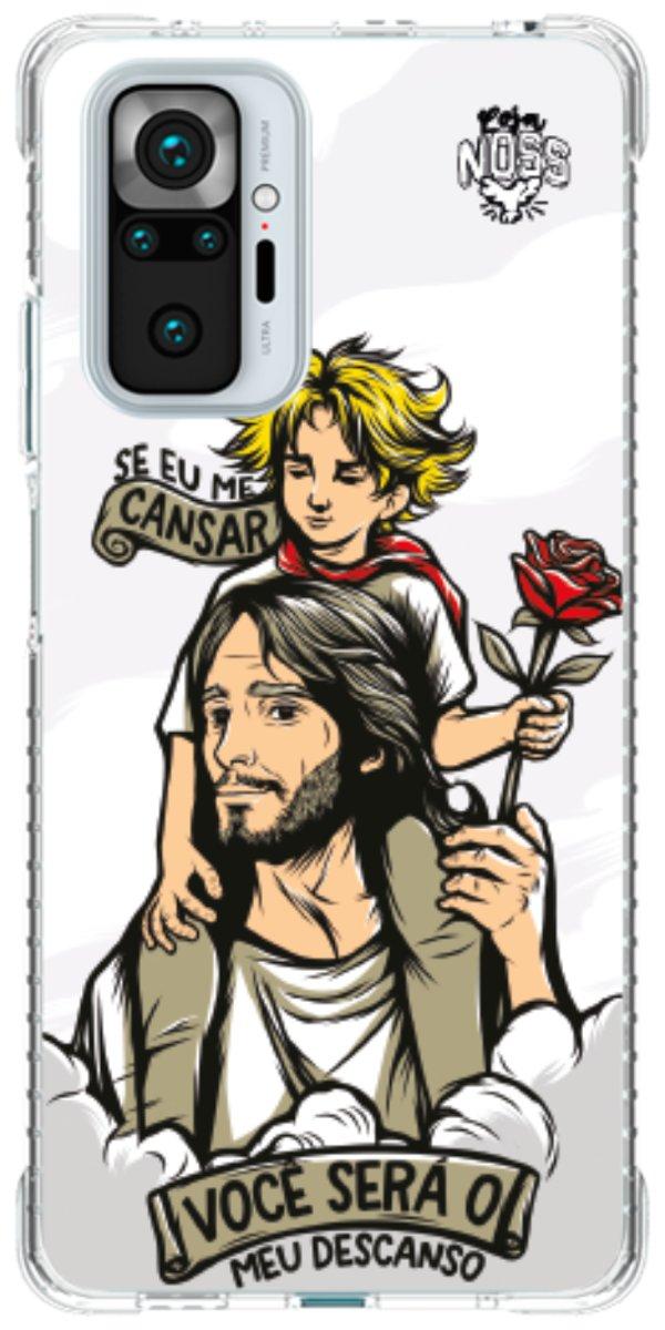 Capinha para Celular Jesus é Meu Descanso
