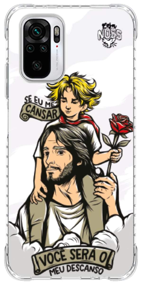 Capinha Para Celular Jesus é Meu Descanso