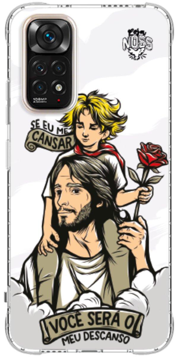 Capinha para Celular Jesus é Meu Descanso