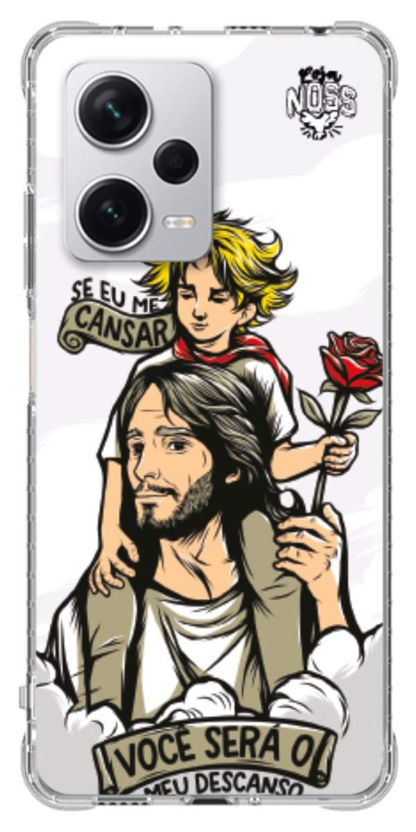 Capinha para Celular Jesus é Meu Descanso