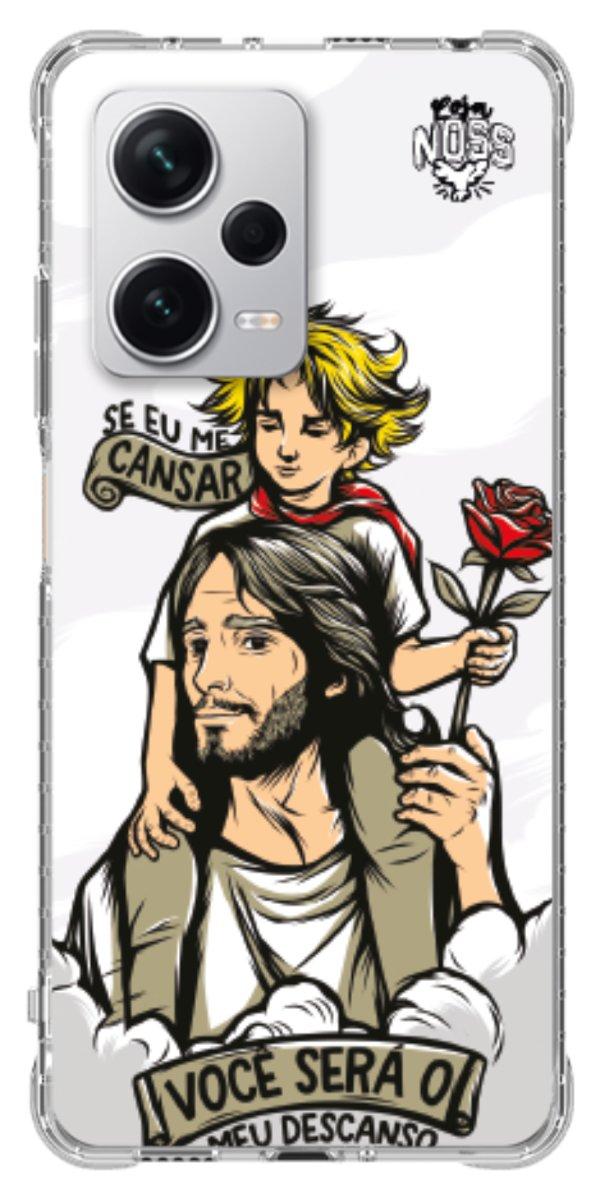 Capinha para Celular Jesus é Meu Descanso