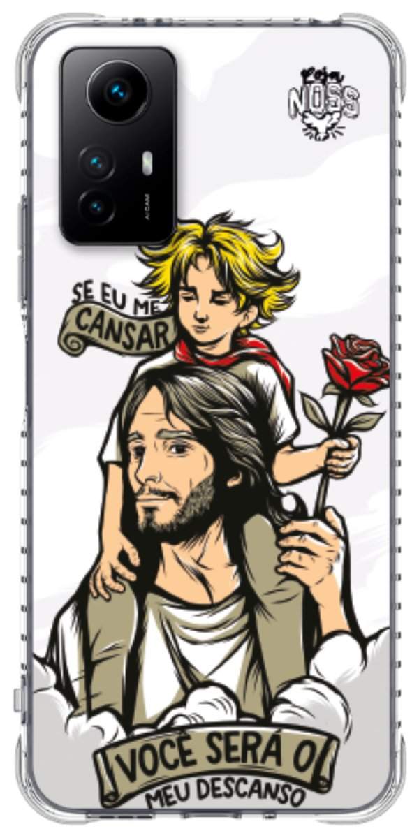 Capinha para Celular Jesus é Meu Descanso