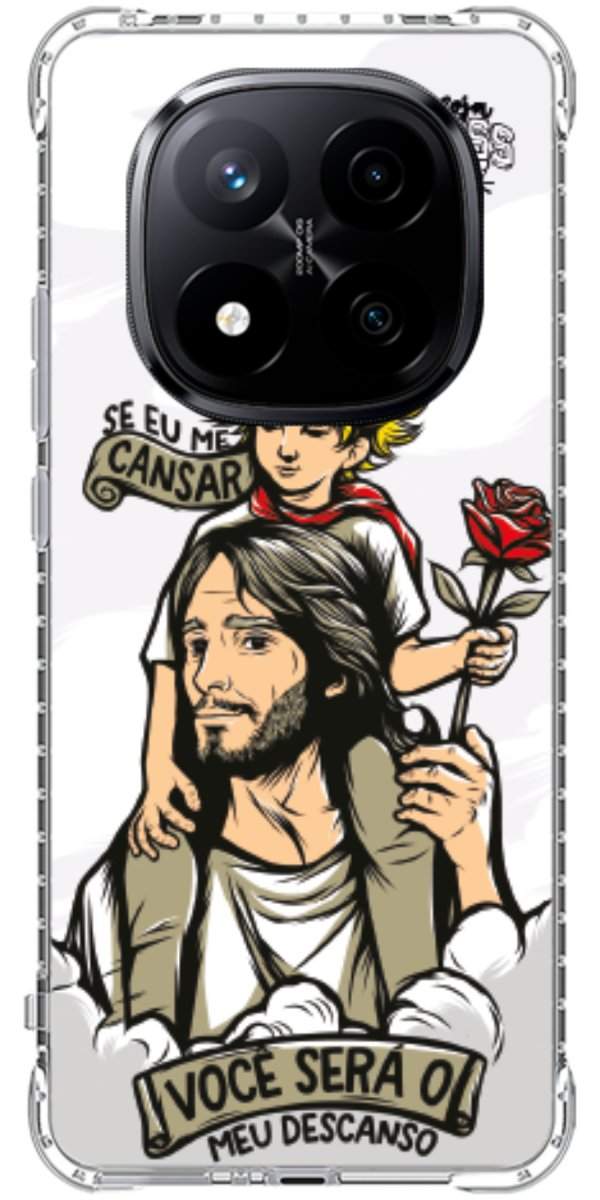 Capinha para Celular Jesus é Meu Descanso