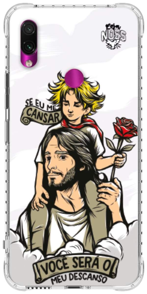 Capinha Para Celular Jesus é Meu Descanso