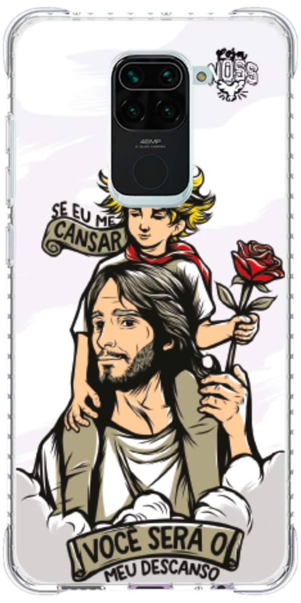 Capinha para Celular Jesus é Meu Descanso