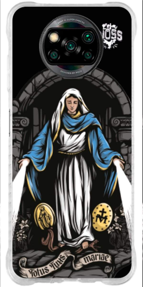 Capinha Para Celular Totus Tuus Maria