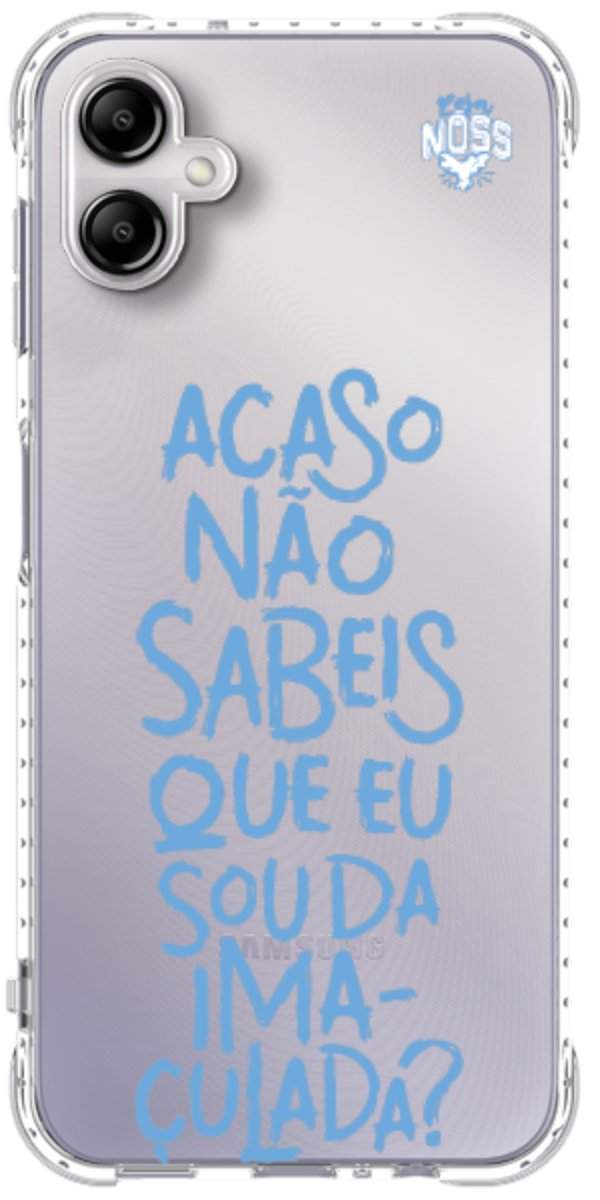 Capinha Para Celular Acaso Não Sabeis