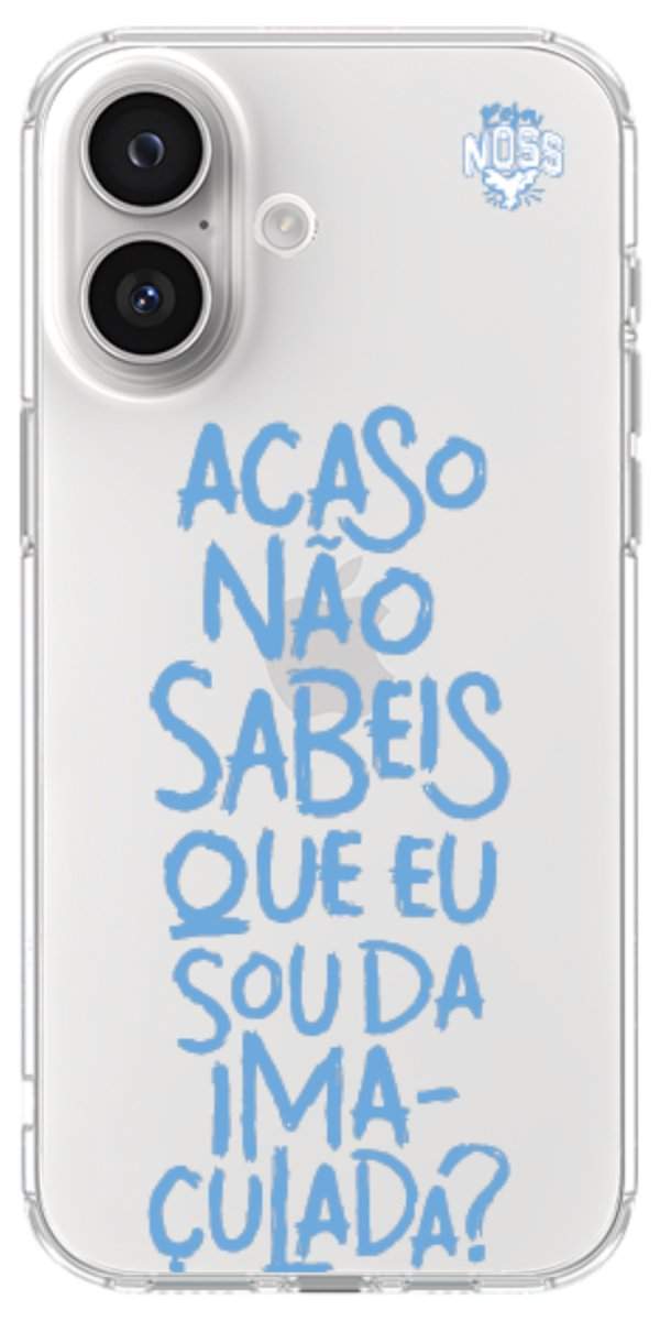 Capinha Para Celular Acaso Não Sabeis
