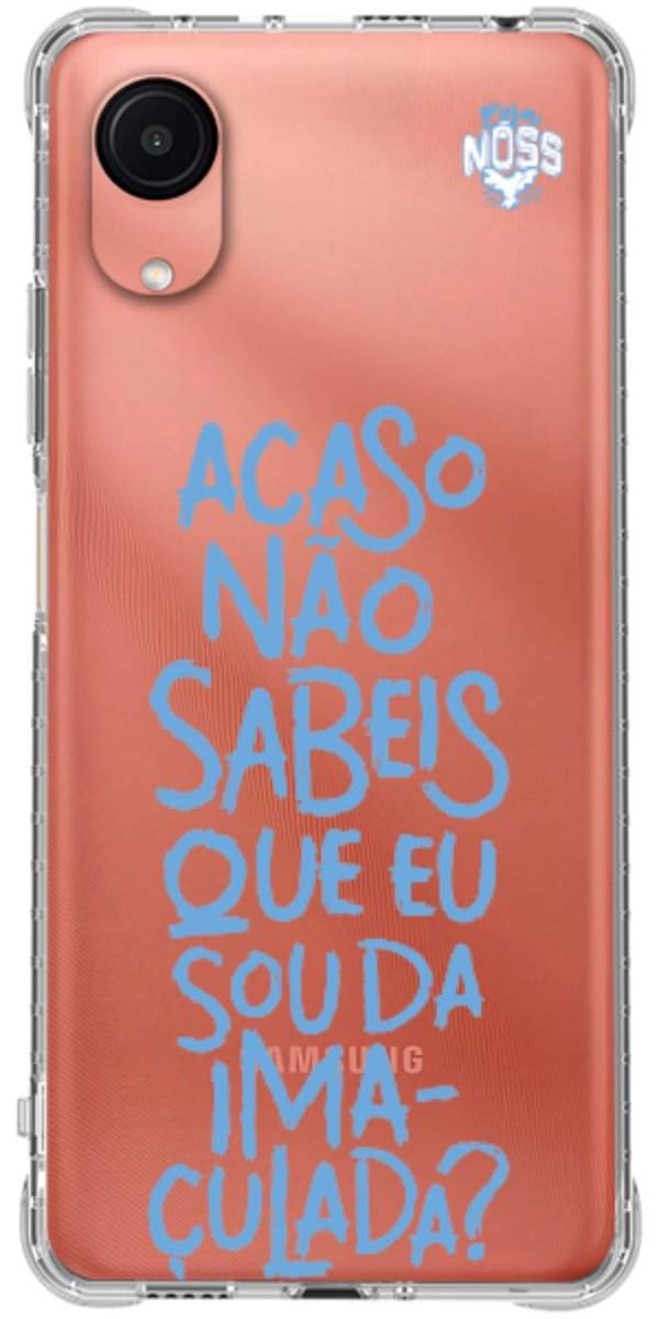Capinha para Celular Acaso Não Sabeis