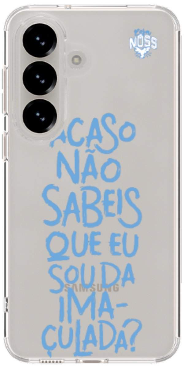Capinha para Celular Acaso Não Sabeis