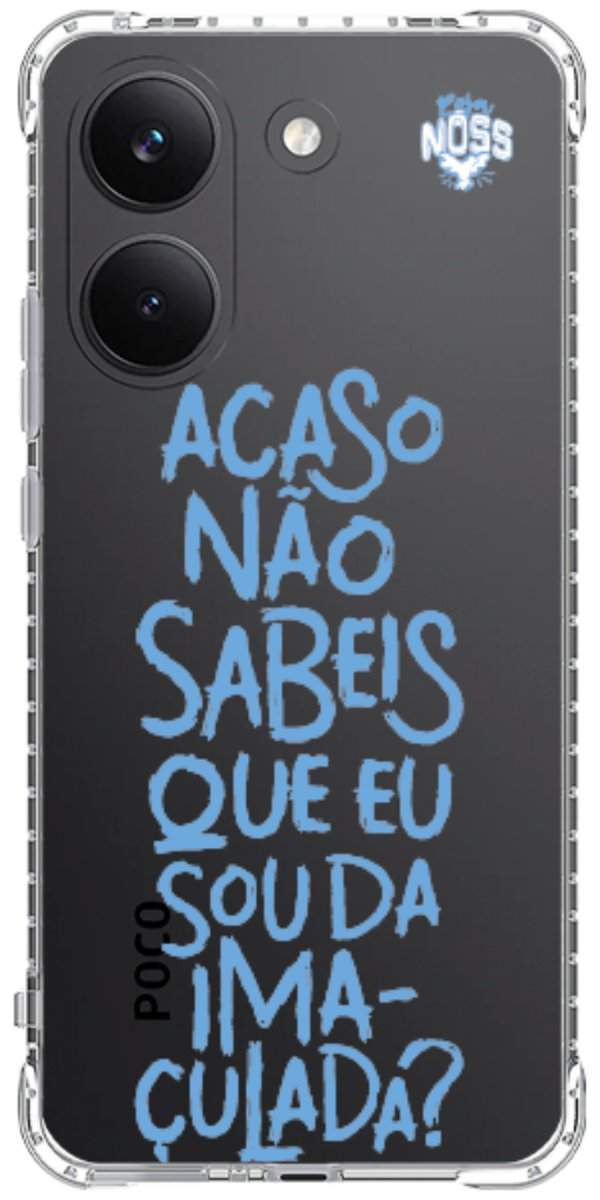 Capinha para Celular Acaso Não Sabeis