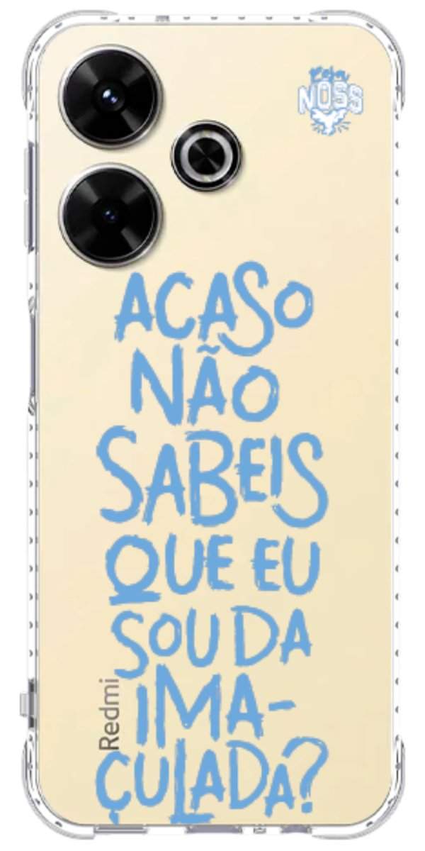 Capinha para Celular Acaso Não Sabeis