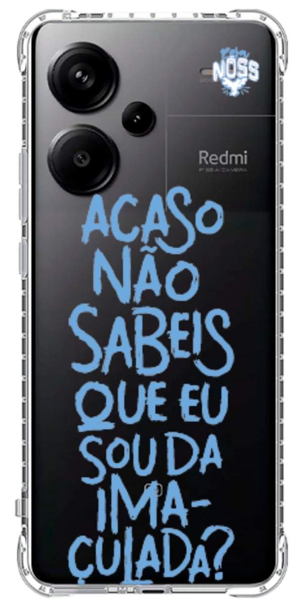 Capinha para Celular Acaso Não Sabeis