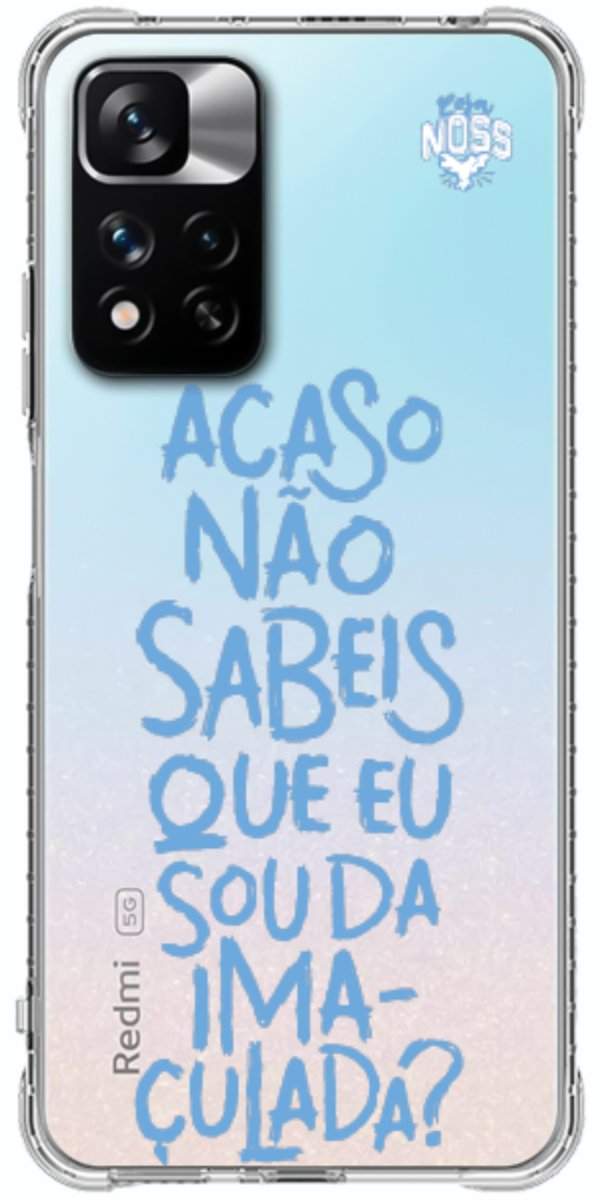 Capinha para Celular Acaso Não Sabeis