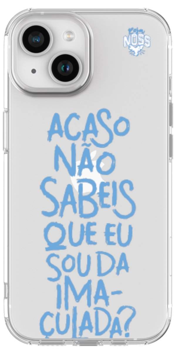 Capinha Para Celular Acaso Não Sabeis