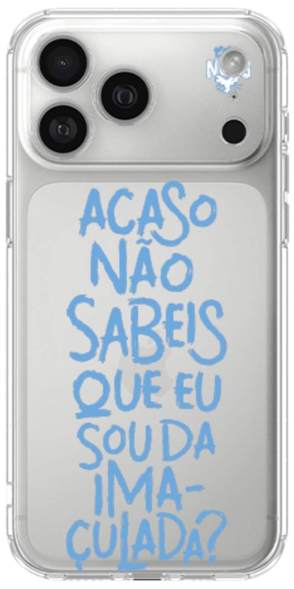 Capinha Para Celular Acaso Não Sabeis