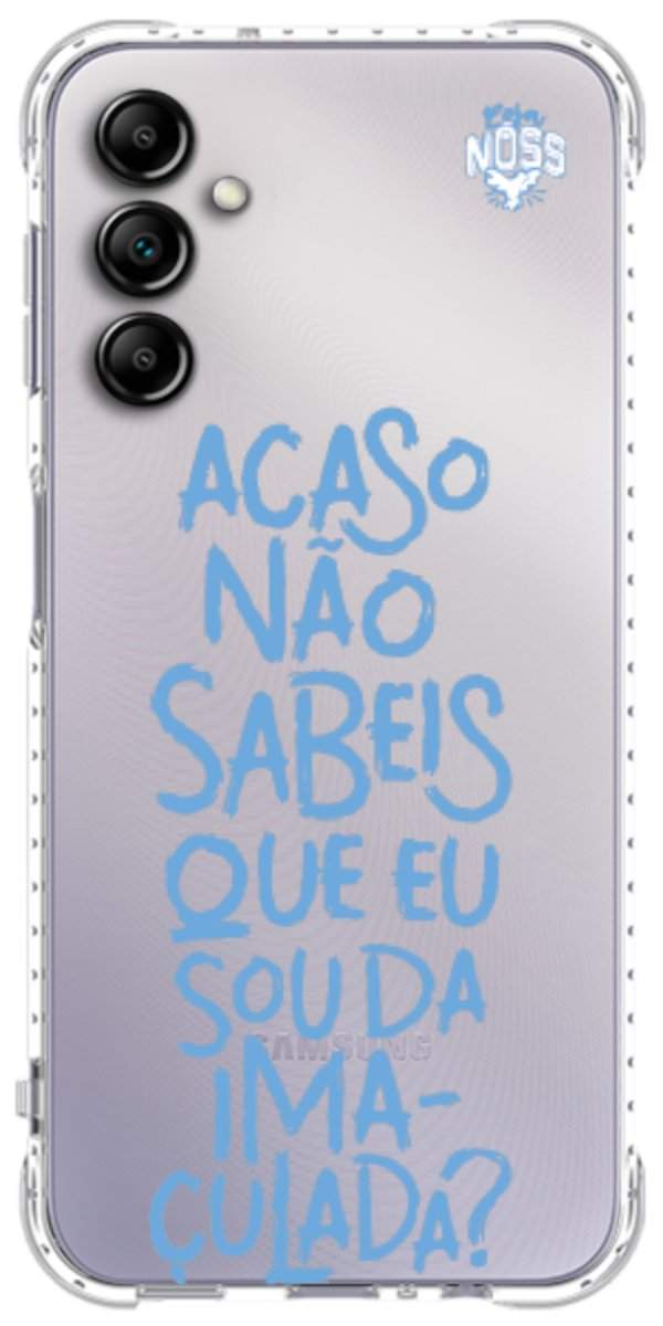 Capinha Para Celular Acaso Não Sabeis