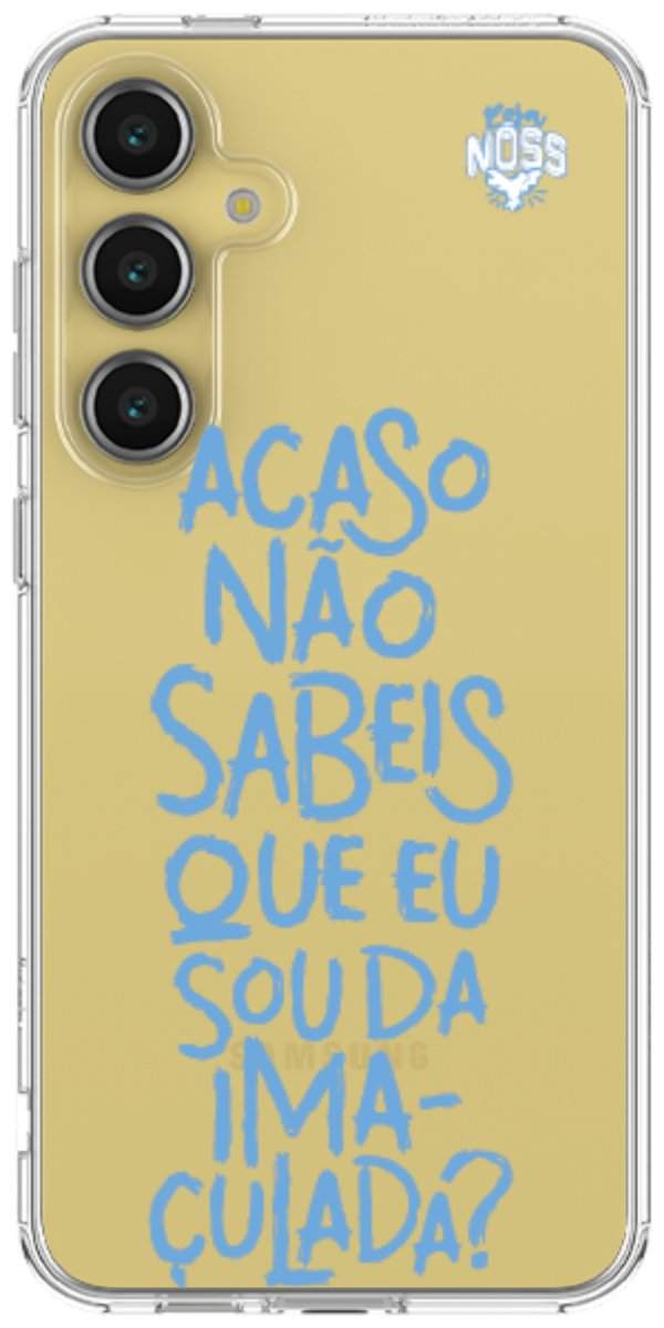 Capinha Para Celular Acaso Não Sabeis