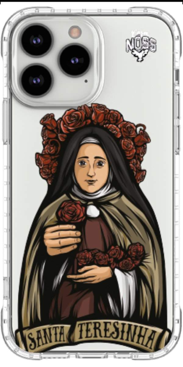 Capinha Para Celular Santa Teresinha
