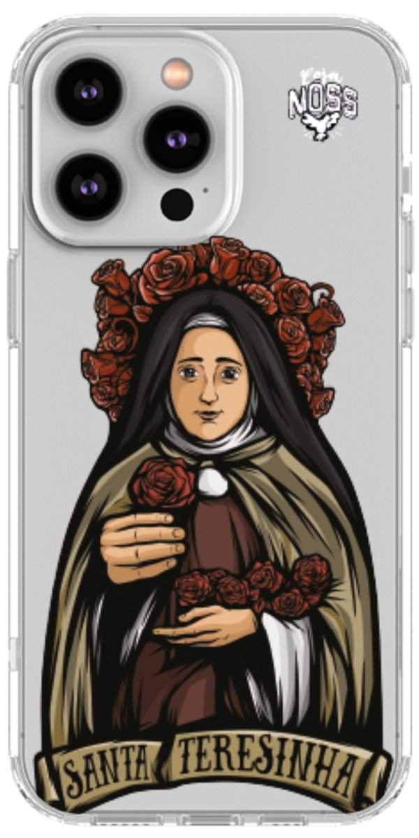 Capinha Para Celular Santa Teresinha