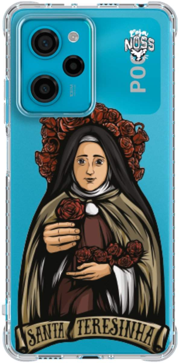 Capinha Para Celular Santa Teresinha