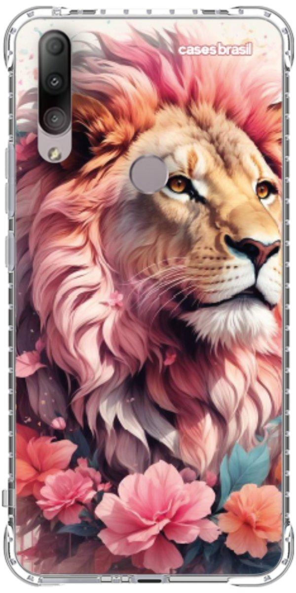Capinha para Celular Leão Floral