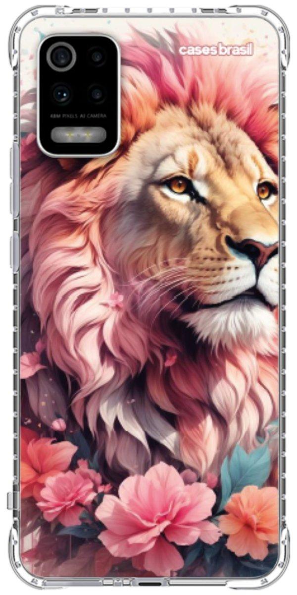Capinha para Celular Leão Floral