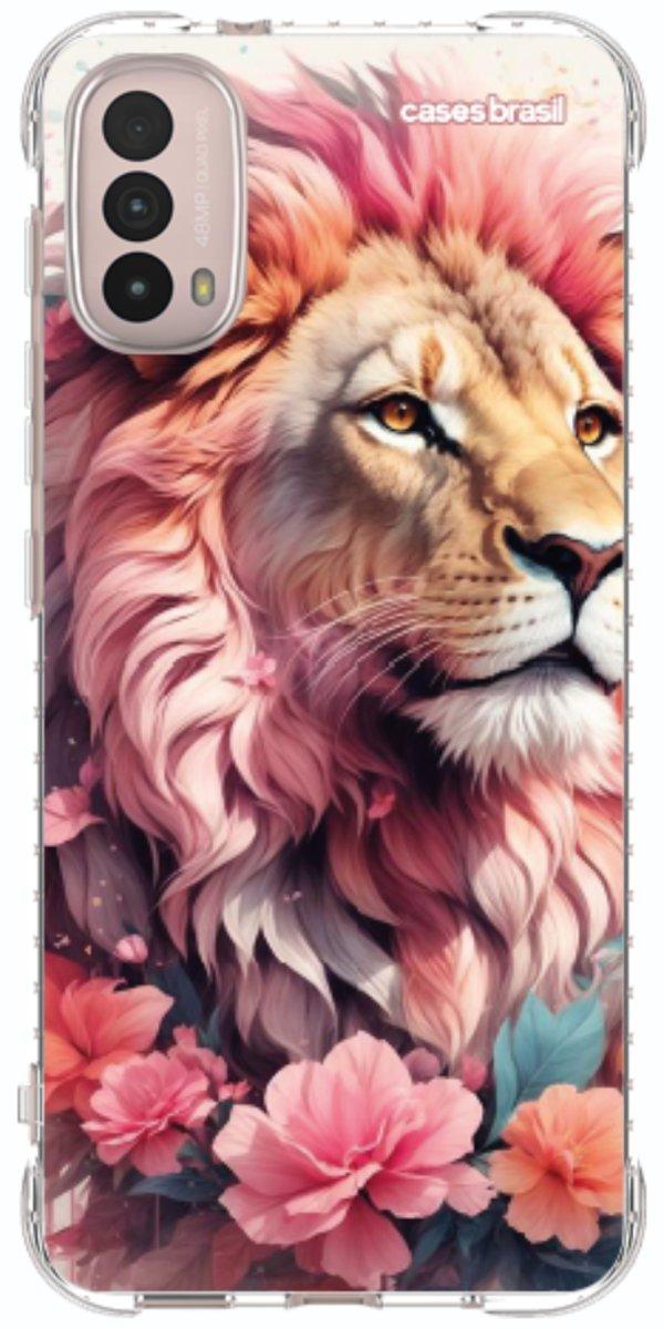 Capinha para Celular Leão Floral
