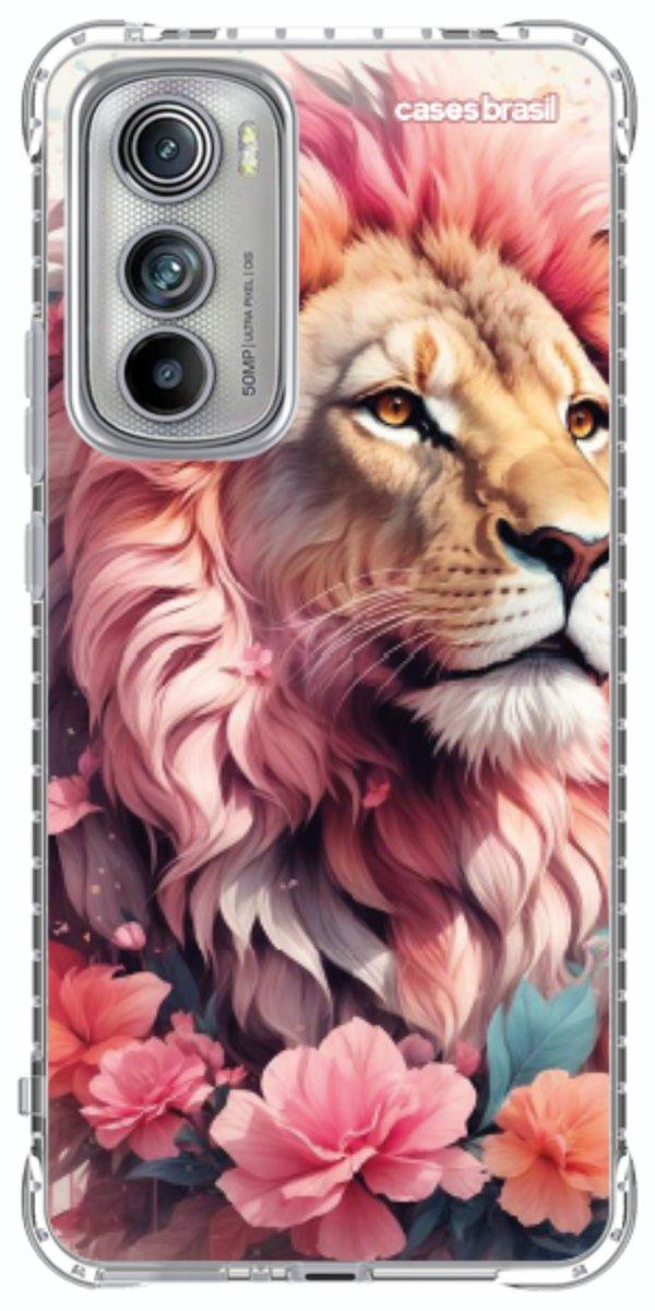 Capinha para Celular Leão Floral