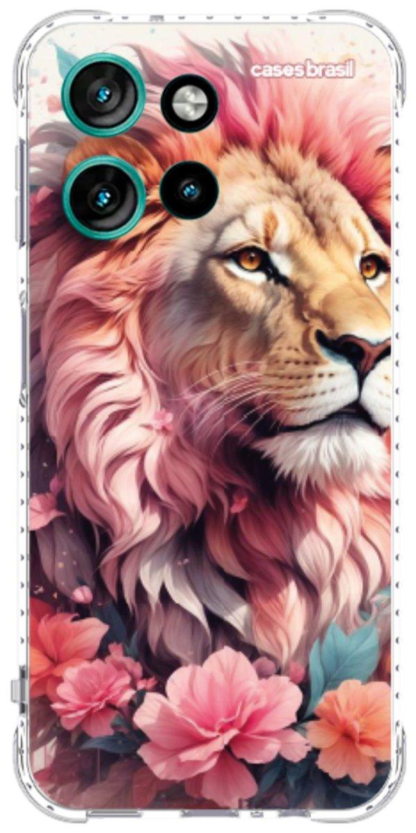 Capinha para Celular Leão Floral