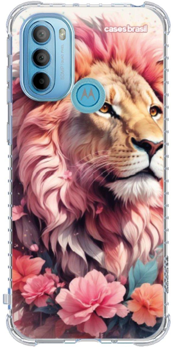 Capinha para Celular Leão Floral