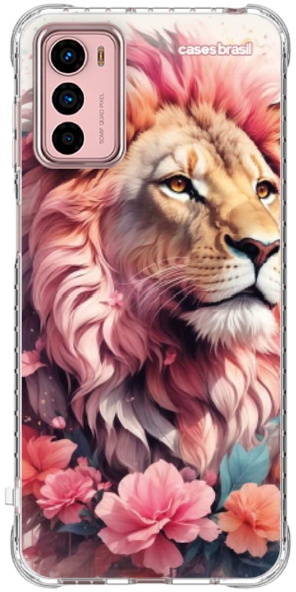 Capinha para Celular Leão Floral
