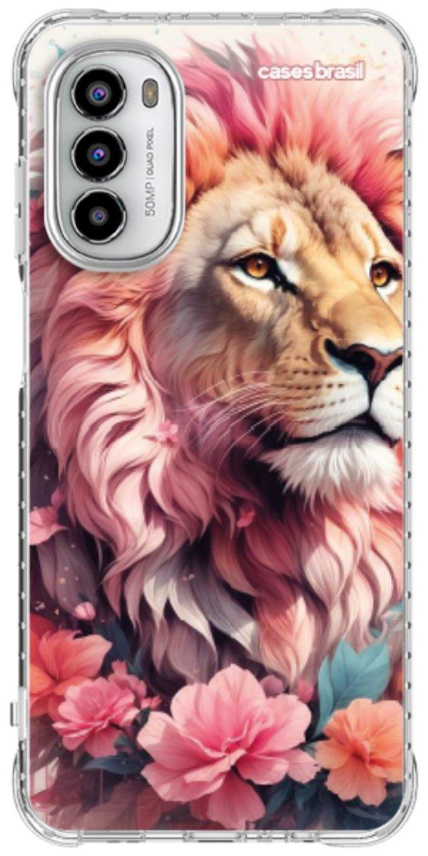 Capinha para Celular Leão Floral