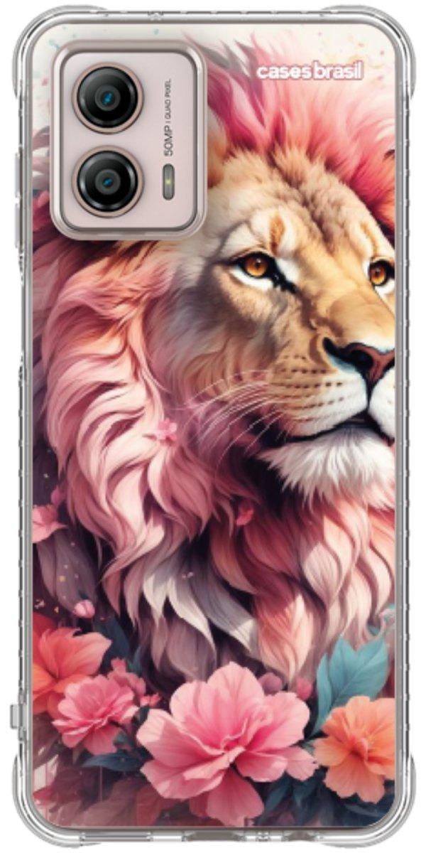 Capinha para Celular Leão Floral