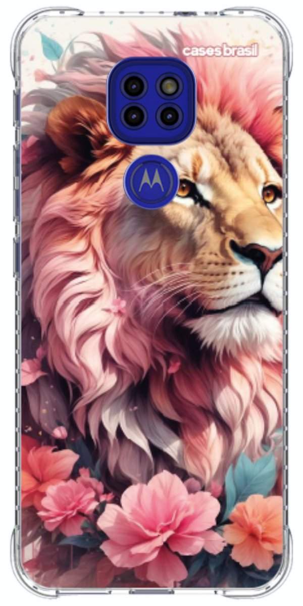Capinha para Celular Leão Floral