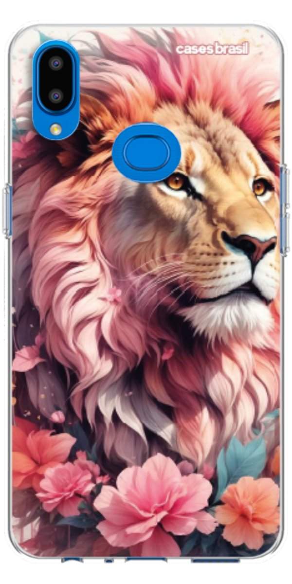 Capinha para Celular Leão Floral