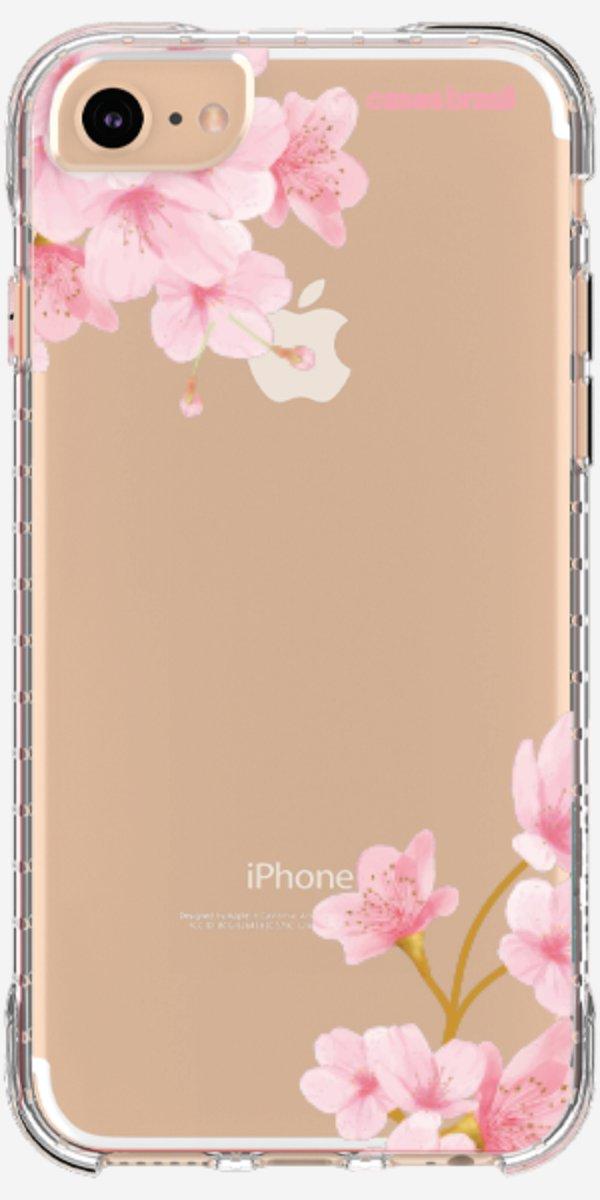 Capinha para Celular flores laterais