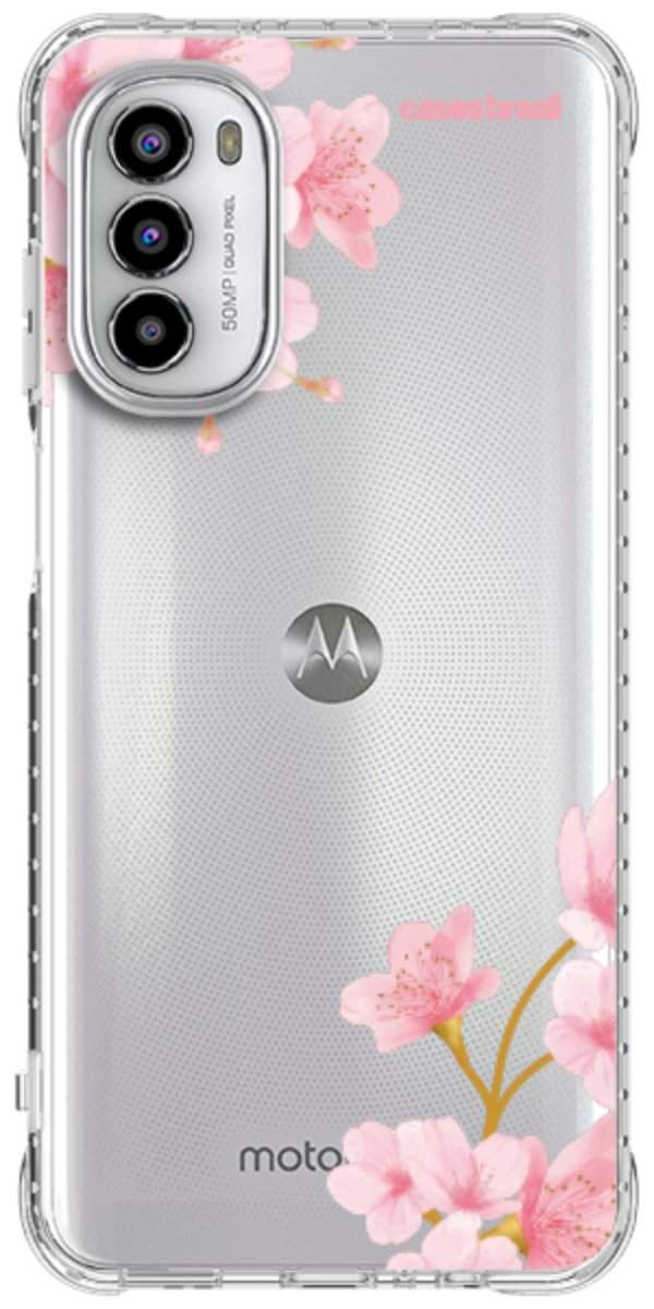 Capinha para Celular flores laterais