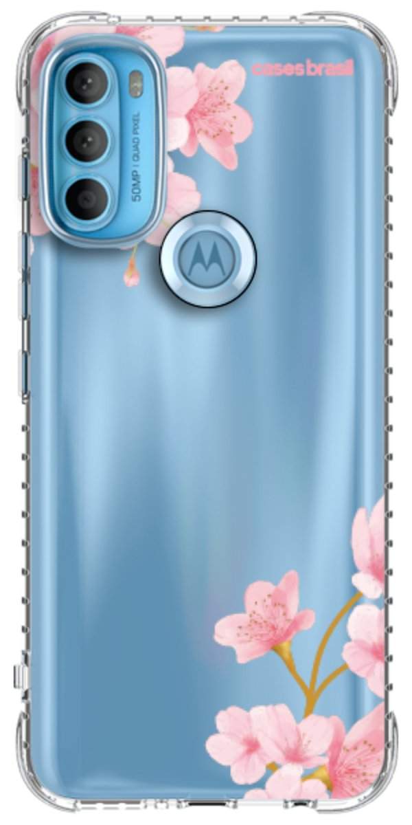 Capinha para Celular flores laterais