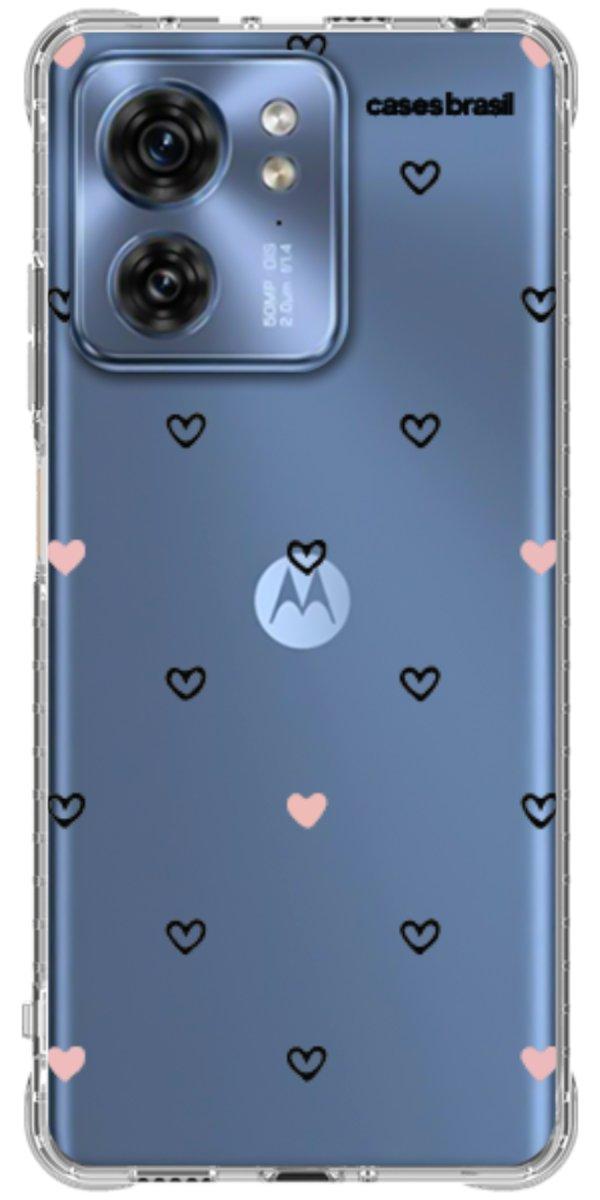 Capinha para Celular Corações Delicados Minimalista