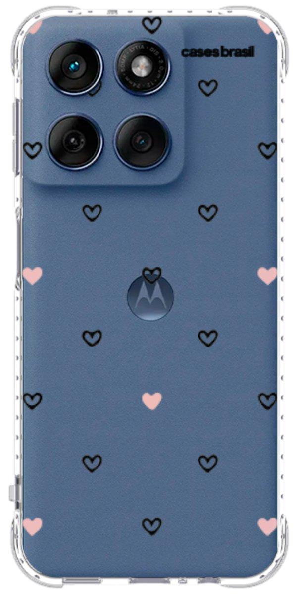 Capinha para Celular Corações Delicados Minimalista