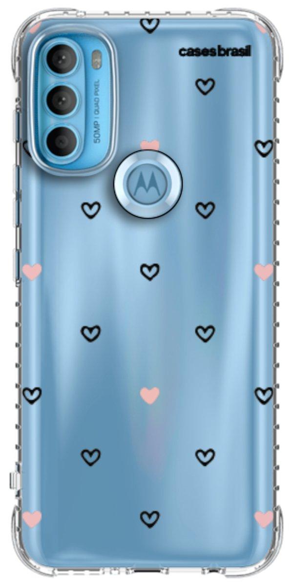 Capinha para Celular Corações Delicados Minimalista