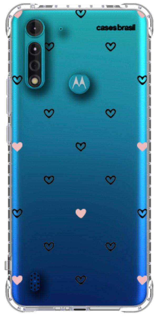 Capinha para Celular Corações Delicados Minimalista